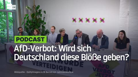 AfD-Verbot: Wird sich Deutschland diese Blöße geben?