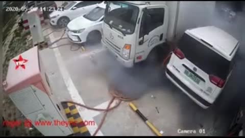 Don't stay in the car while charging.