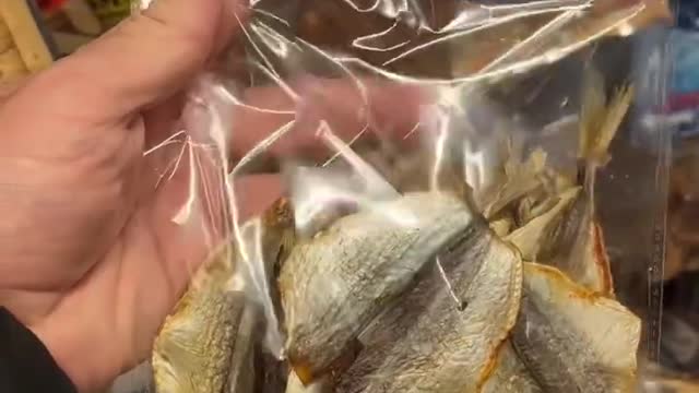 Russian idea of beer snacks