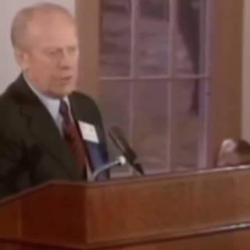 President Ford called it Years ago...Just watch