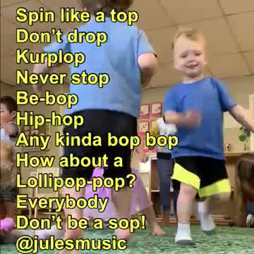 Rap 4 Kids, Spin Like A Top, JULES Music 4 Preschool Kids
