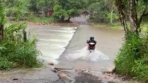 Why Drive On The Street When You Can Drive In The Water