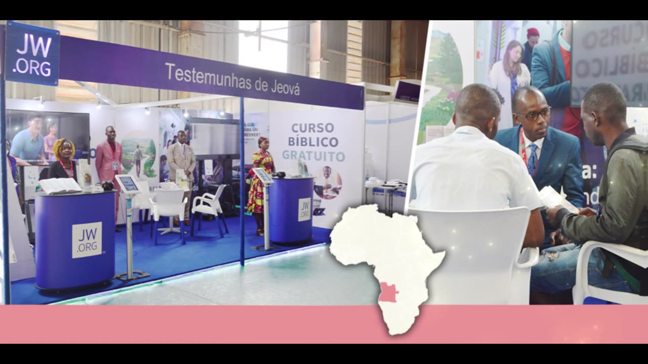 Jehovah's Witnesses Featured at Angola's International Fair 2024