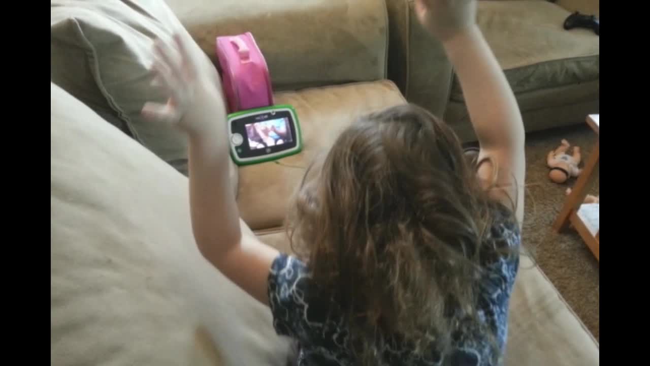 Little girl's dance escalates quickly