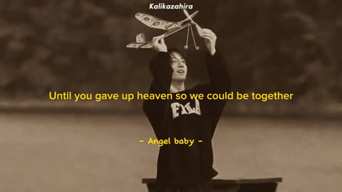 Troye Sivan - Angel baby - Lyrics