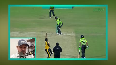 Cricket's version of a devastating wild pitch, a breakdown