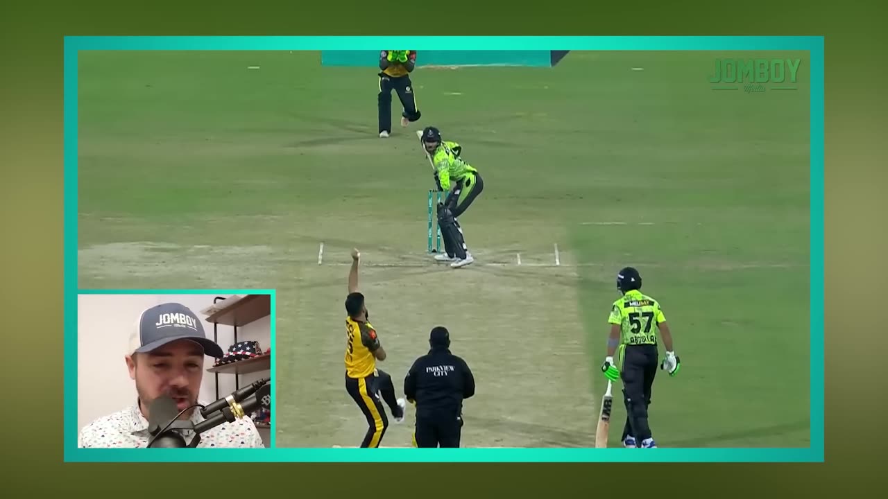 Cricket's version of a devastating wild pitch, a breakdown
