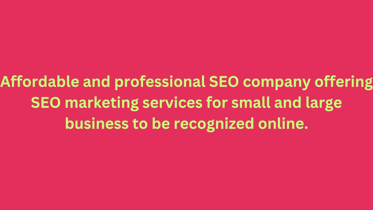 SEO marketing