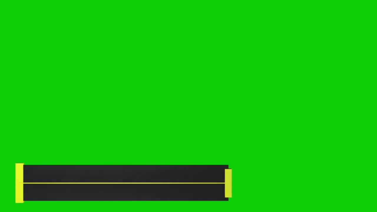 Free Green Screen - effects motion - News Corporate 3D Title 60 fps