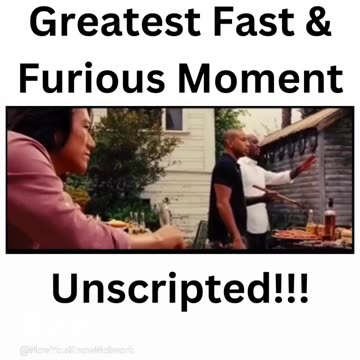 Fast & Furious Greatest Line in History | Unscripted!!! |