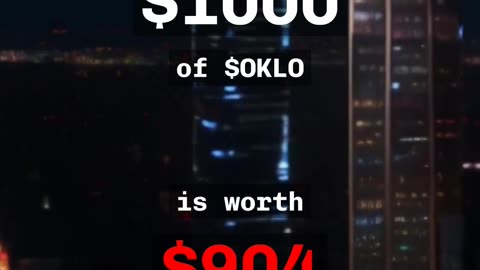 🚨 $OKLO 🚨 Why is Oklo / $OKLO trending today? 🤔 #OKLO #finance #stocks