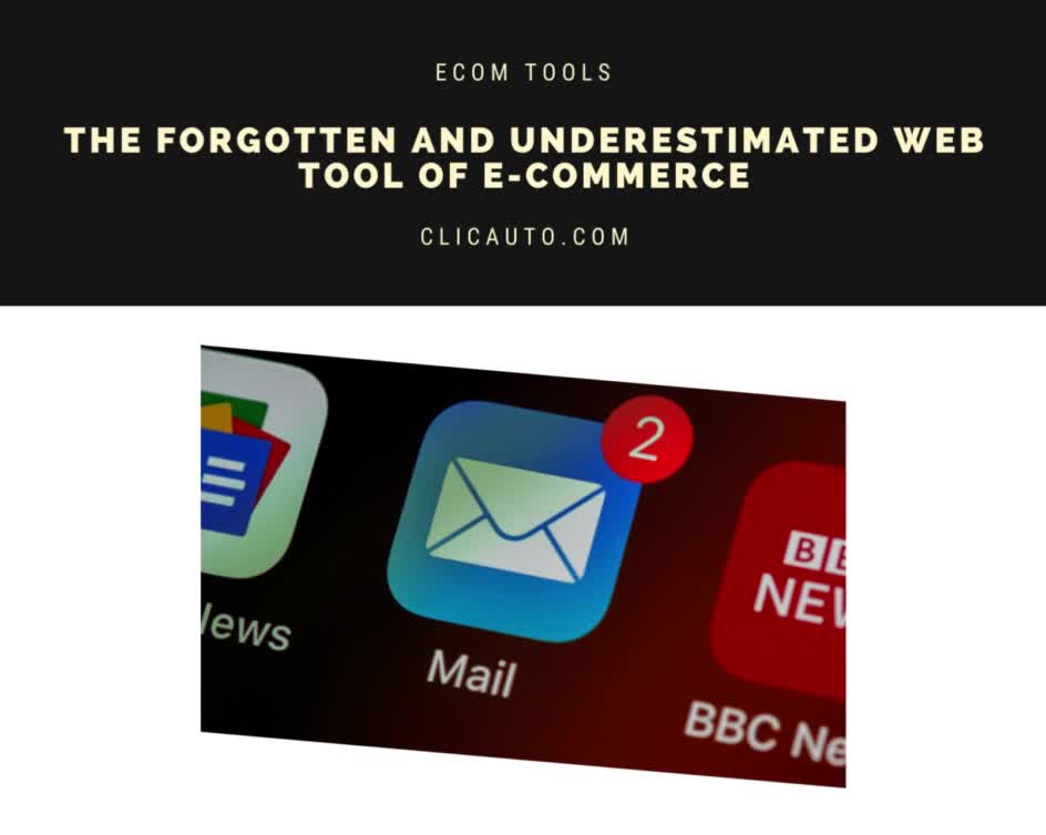 THE FORGOTTEN AND UNDERESTIMATED WEB TOOL OF #ecommerce