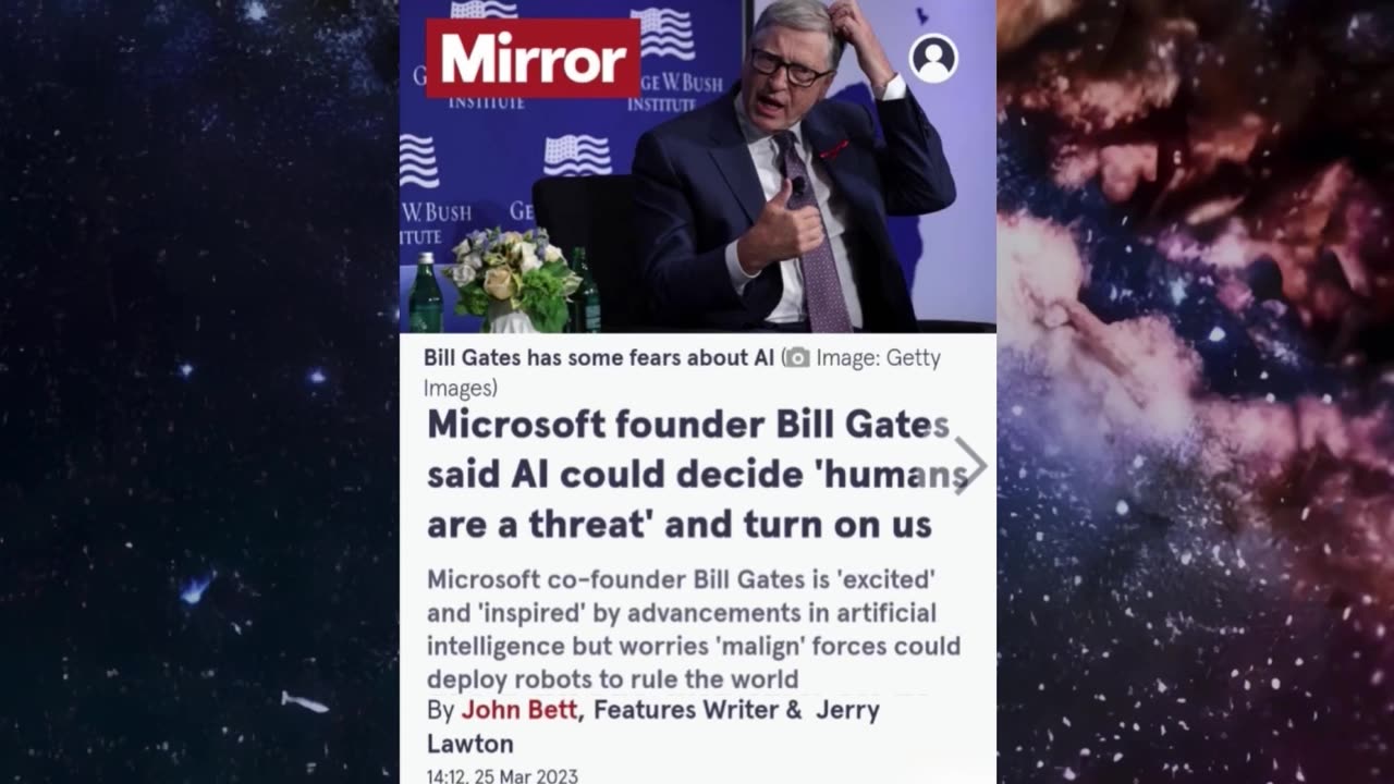 They won't invade earth