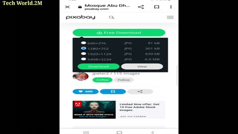 how to download copyright free Islamic stock
