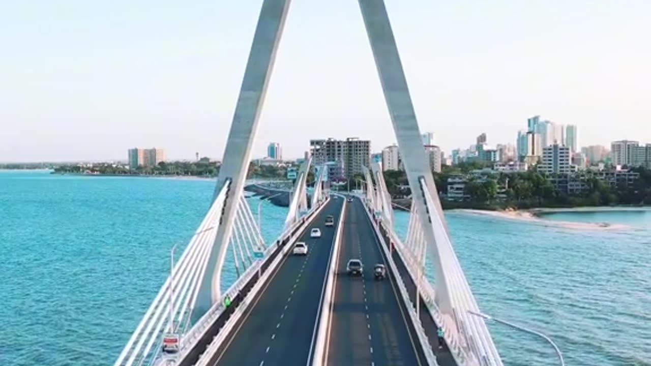 Tanzanite bridge at tanzania like europe