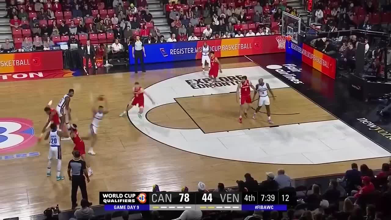 🇨🇦 Canada vs 🇻🇪 Venezuela Basketball Highlights - #FIBAWC 2023 Americas Qualifiers