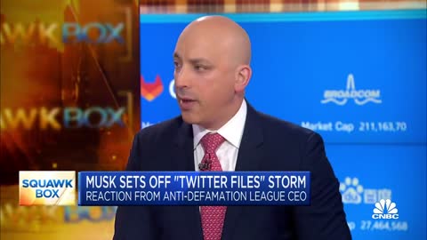 ADL CEO Gets Slammed After The Twitter Files Dropped