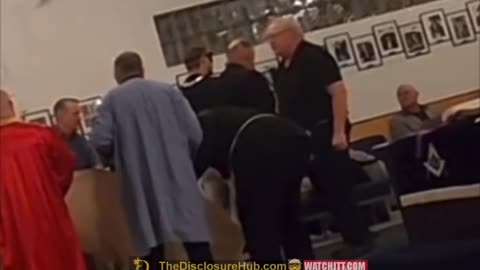 HIDDEN CAMERA FREEMASON MOCK EXECUTION