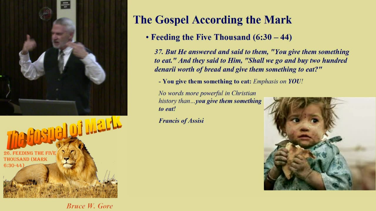 26. Feeding the Five Thousand (Mark 6:30-44)