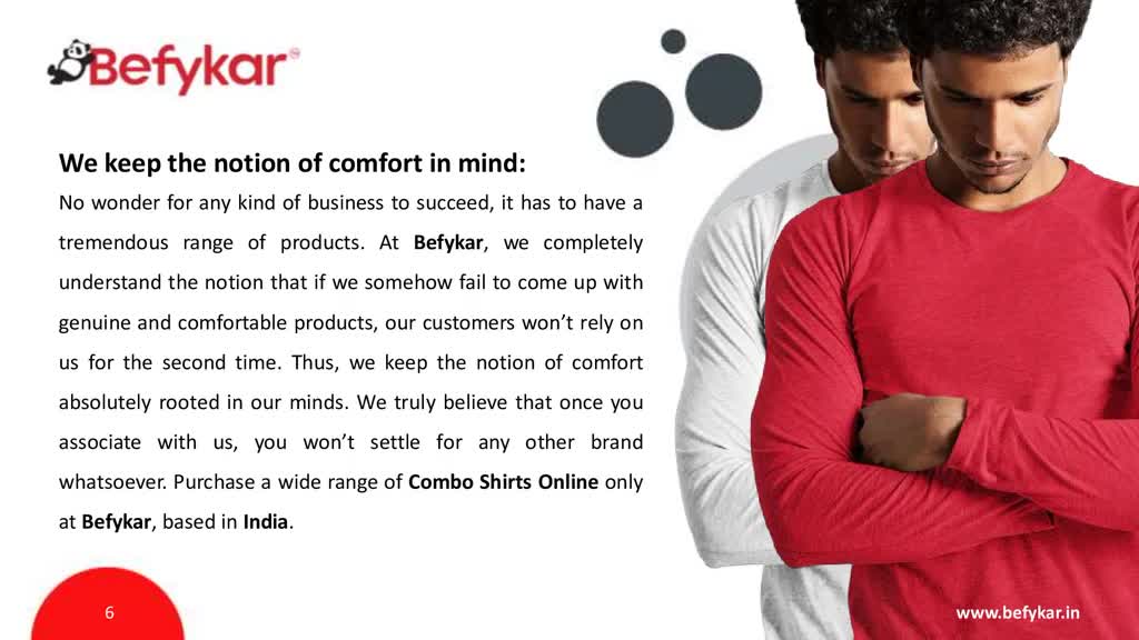 Where To Purchase Combo T-Shirts Online In India?