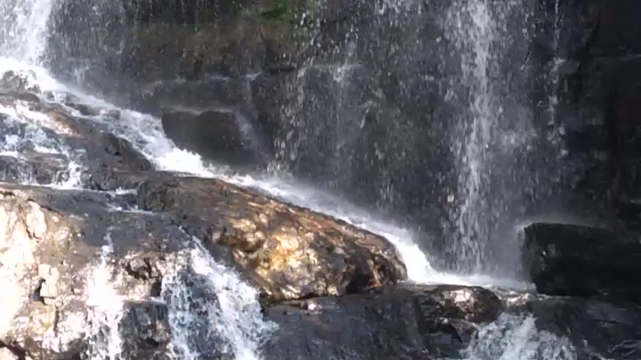 Waterfall in sri lanka