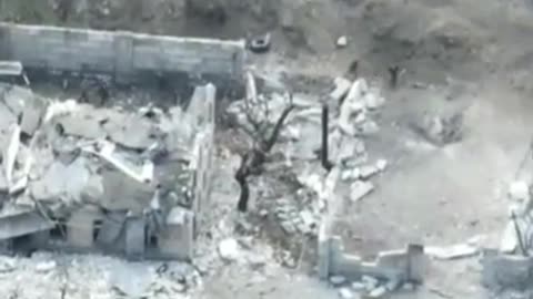 For two days we fought for the site and today we pressed, the enemy ran