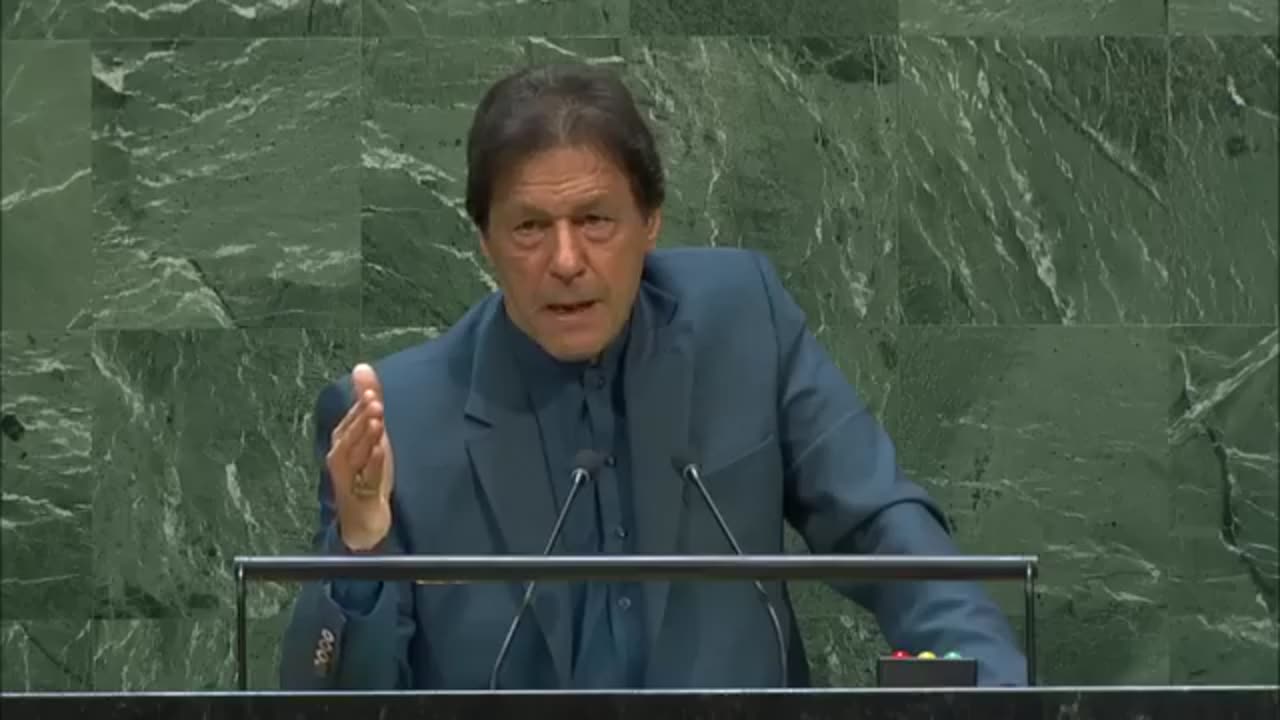 Prime Minister of Pakistan address #United nation