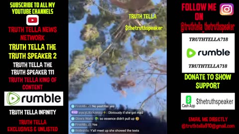 RANDY GOES LIVE AFTER ASSAULTING HONEYY_V BECAUSE SHE WANTED HIM OUT OF HER HOUSE