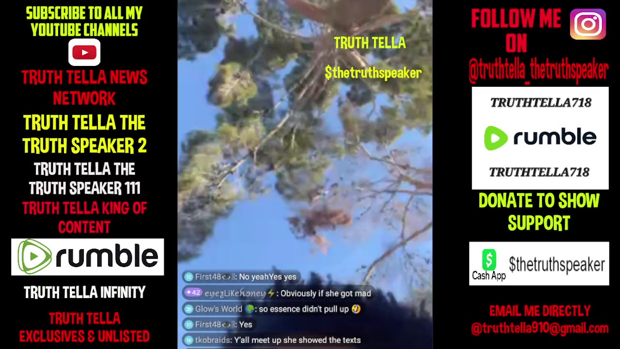 RANDY GOES LIVE AFTER ASSAULTING HONEYY_V BECAUSE SHE WANTED HIM OUT OF HER HOUSE