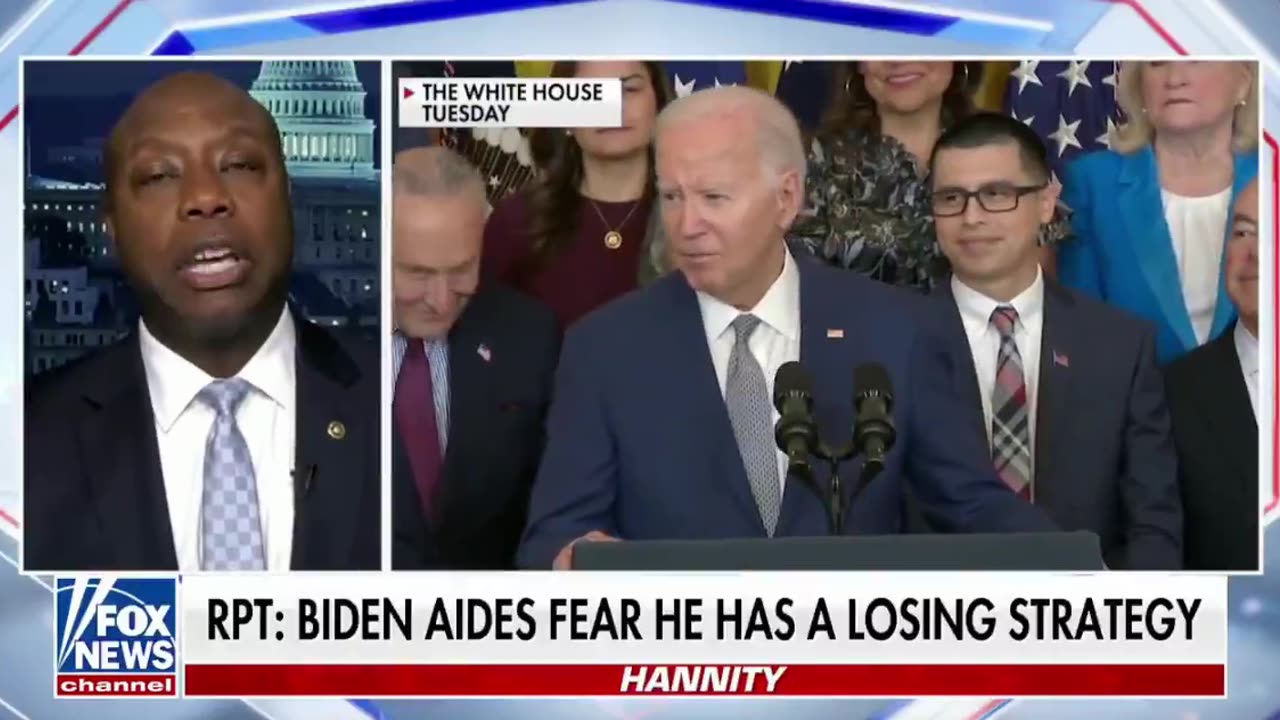 Sen. Tim Scott: "The Democrats, they are losing their minds