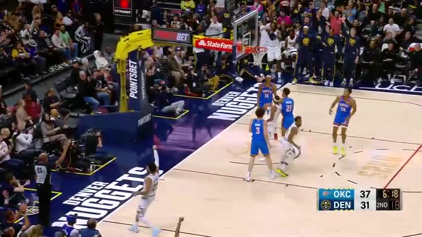 Jamal Murray First Bucket Back For The Nuggets