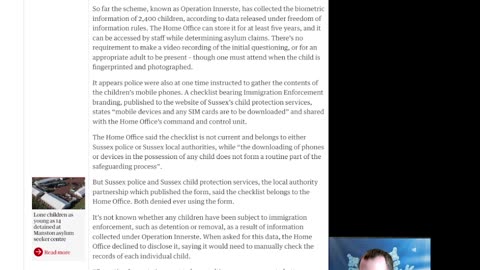 Fears grow over police collecting data from lone child refugees in UK!