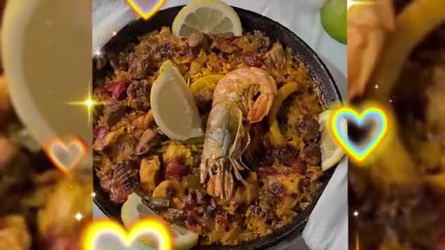 Paella 🥘one of the best known dishes in Spanish Cuisine.