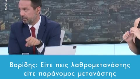 Βορίδης_Παράνομος ή παράτυπος ή λαθομεταναστής είναι το ίδιο