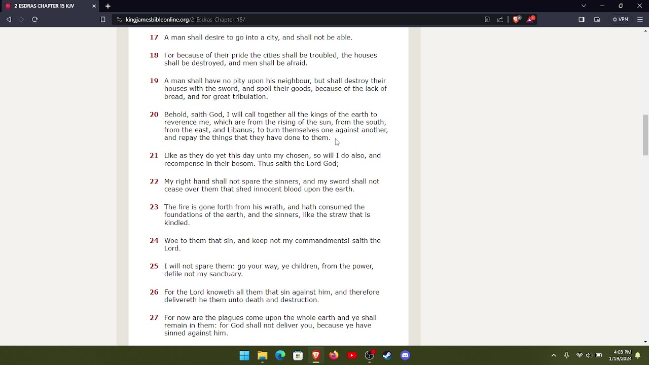 2 ESDRAS 15 (PART 2)