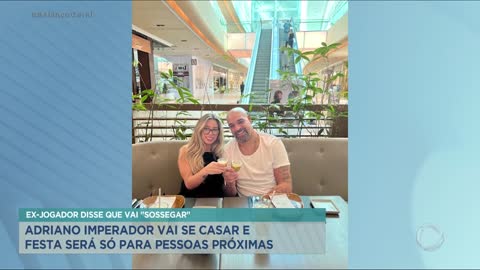 Adriano Imperador vai se casar e festa será só para pessoas próximas