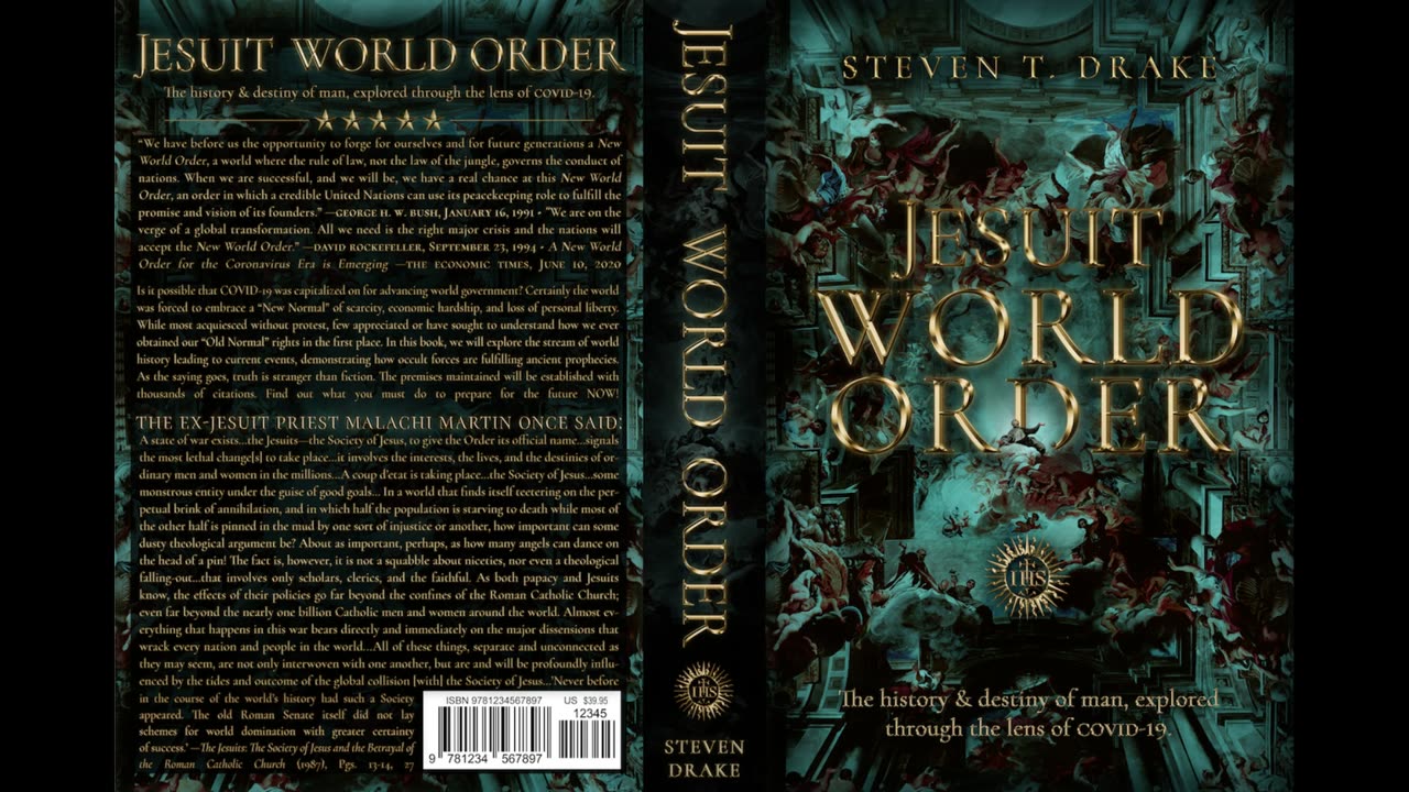 Steven Drake on his book "Jesuit World Order" - 08/14/24