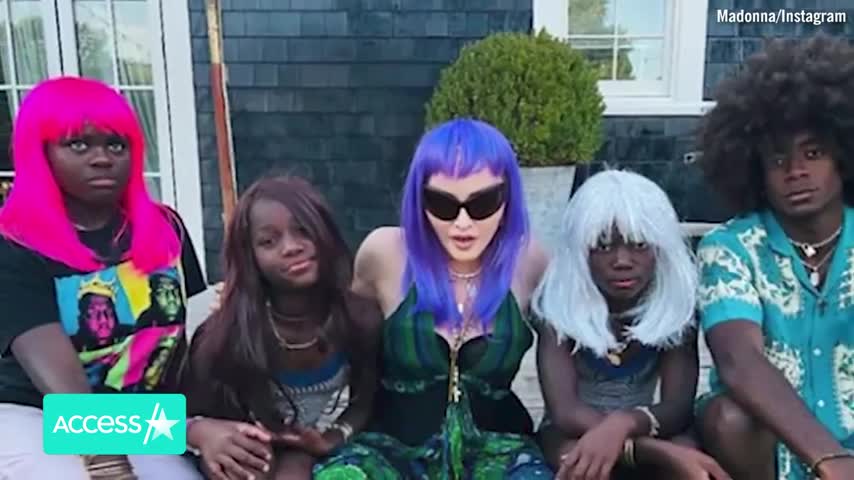 🔍Madonna Throws Epic Wig Party For Her Twins---10th Birthday🔍