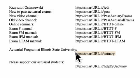 Exam P exercise for January 12, 2022