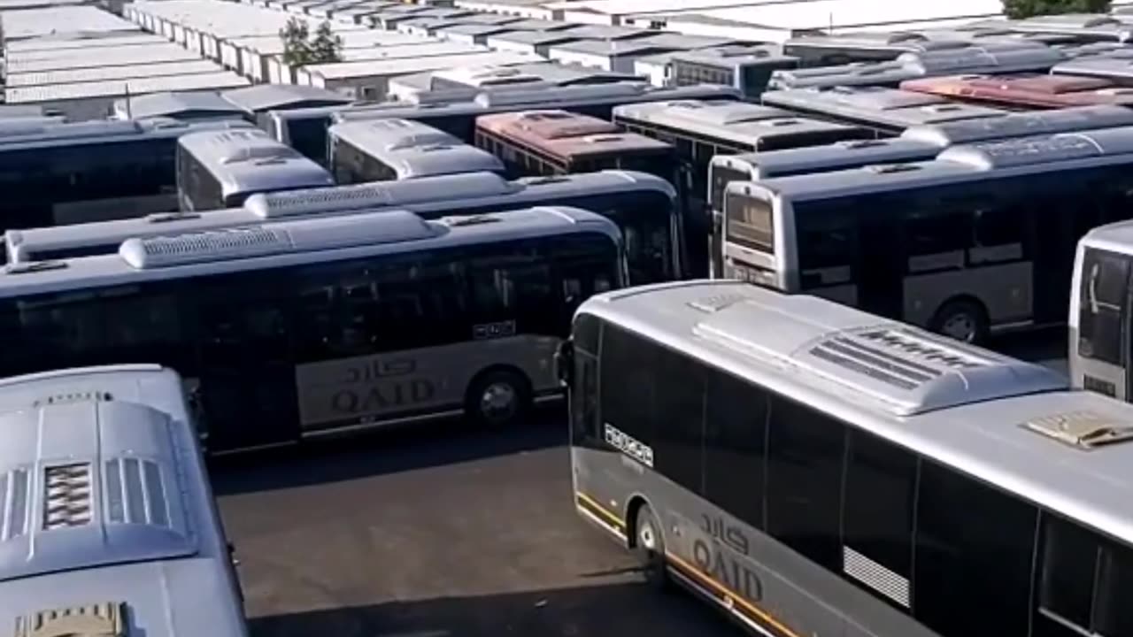 Makkah al haram Bin Laden company buses