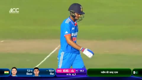 Pakistan vs India Asia cup 2023 fall off wickets