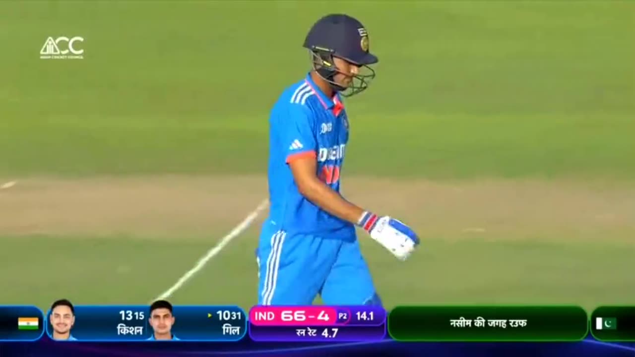 Pakistan vs India Asia cup 2023 fall off wickets