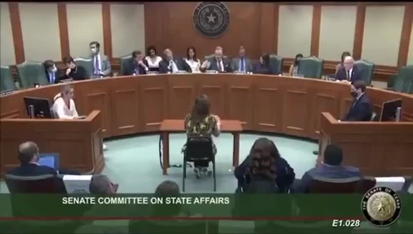 2022: Texas Senate Commmittee on State Affairs - People act as guinea pigs in vaccination program