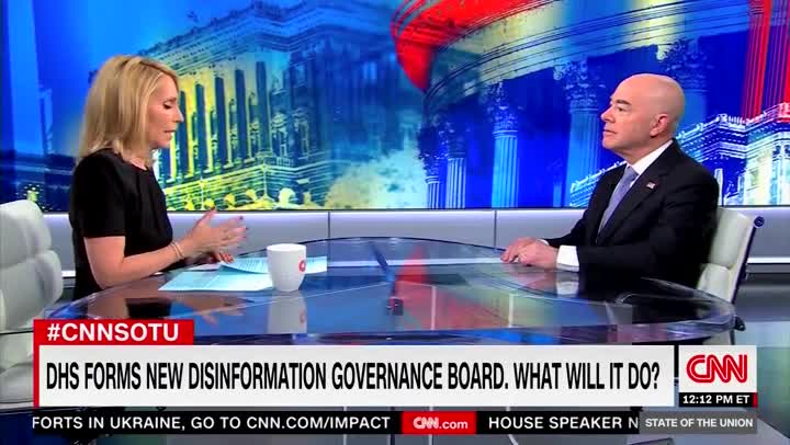 DHS Sec. Alejandro Mayorkas talks on CNN's "State of the Union"