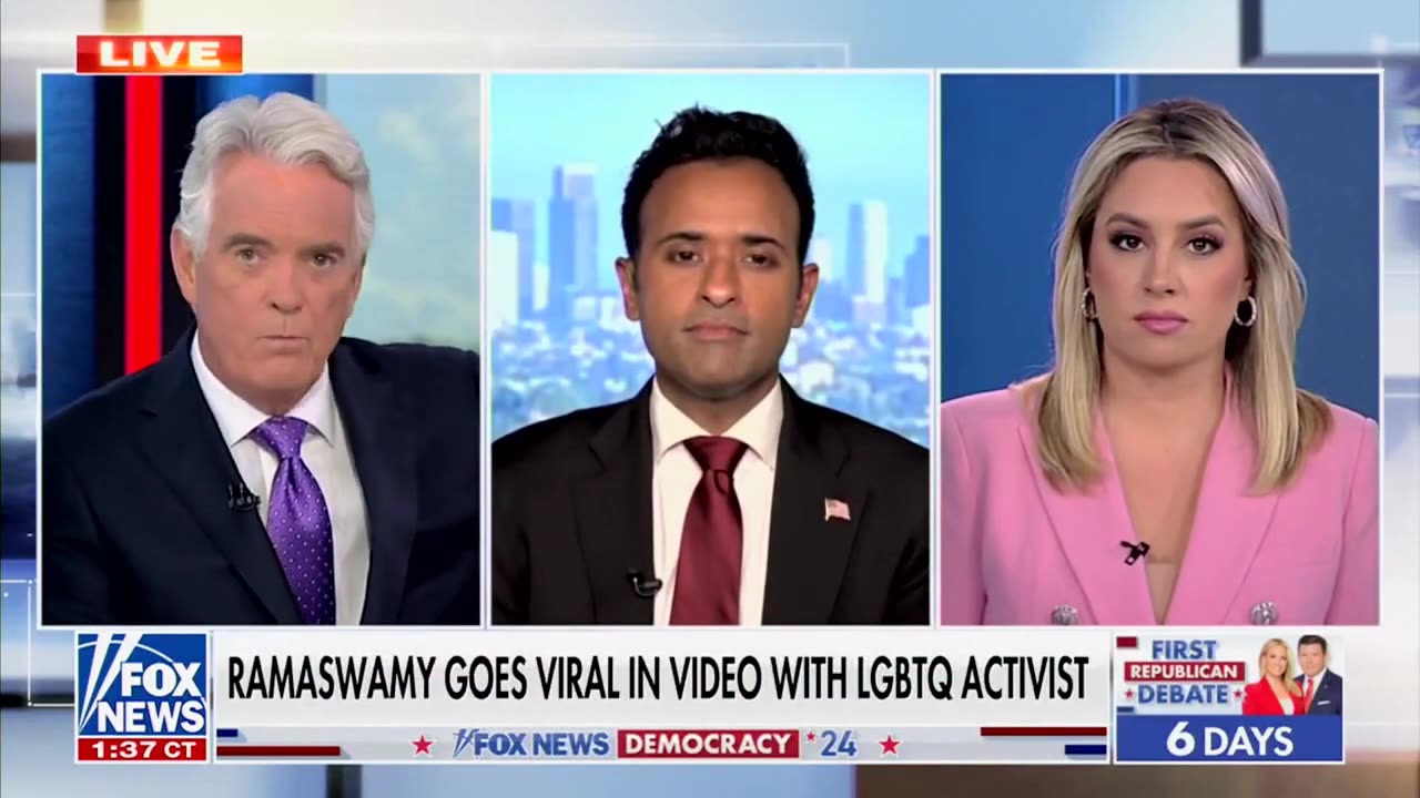 Vivek Ramaswamy on Fox News' America Reports