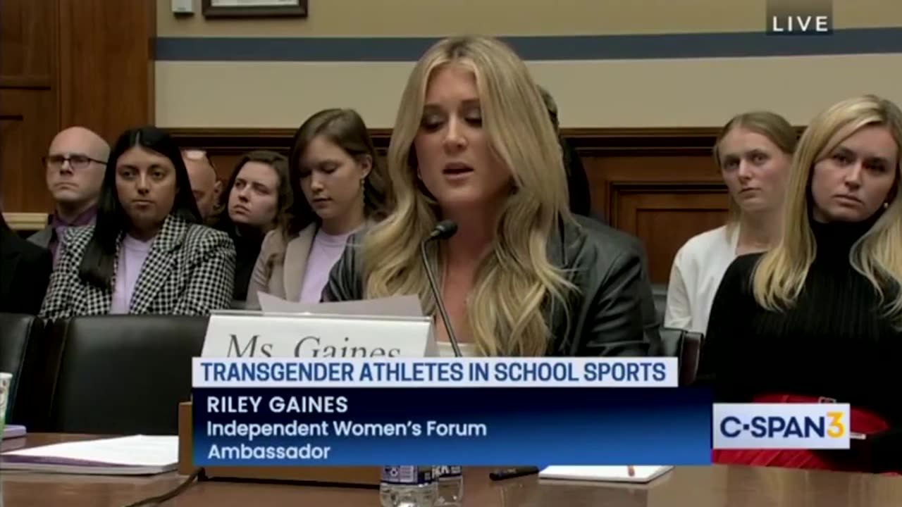 RILEY GAINES DESTROYS 'SQUAD' MEMBER IN EPIC TAKEDOWN