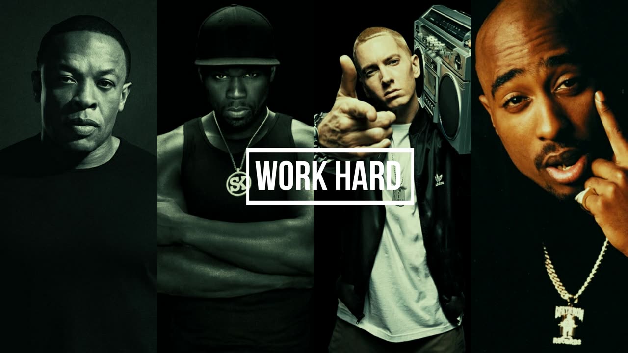 📀 50 Cent - Work Hard (ft. Eminem & 2Pac & Dr Dre) New / 2020