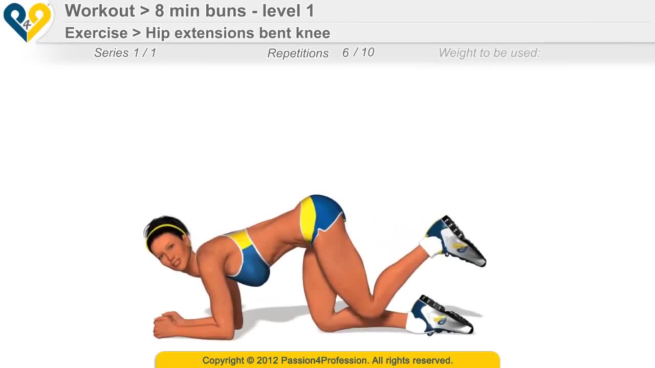 8 min buns - butt workout