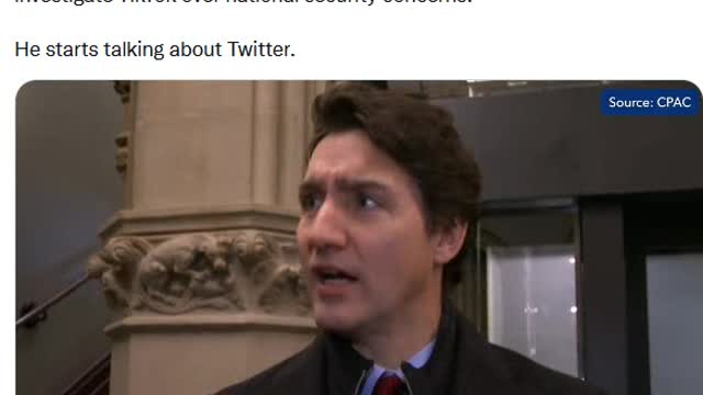 Trudeau doesn't know anything.