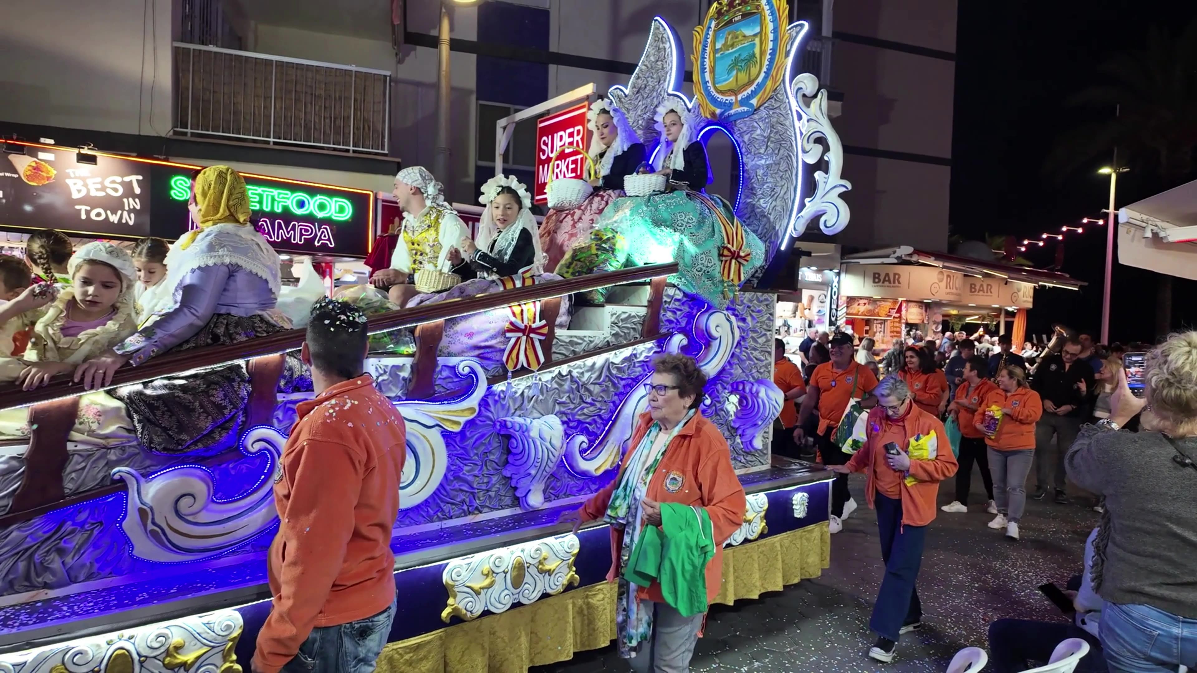 benidorm old town fieasta saint john november 2024